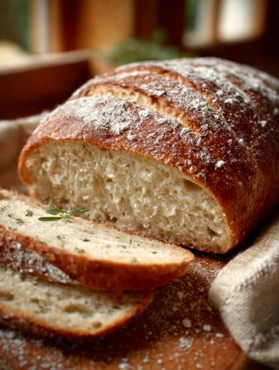 Plakken Buttermilch Mischbrot met een zachte kruimel en knapperige korst, klaar om te serveren