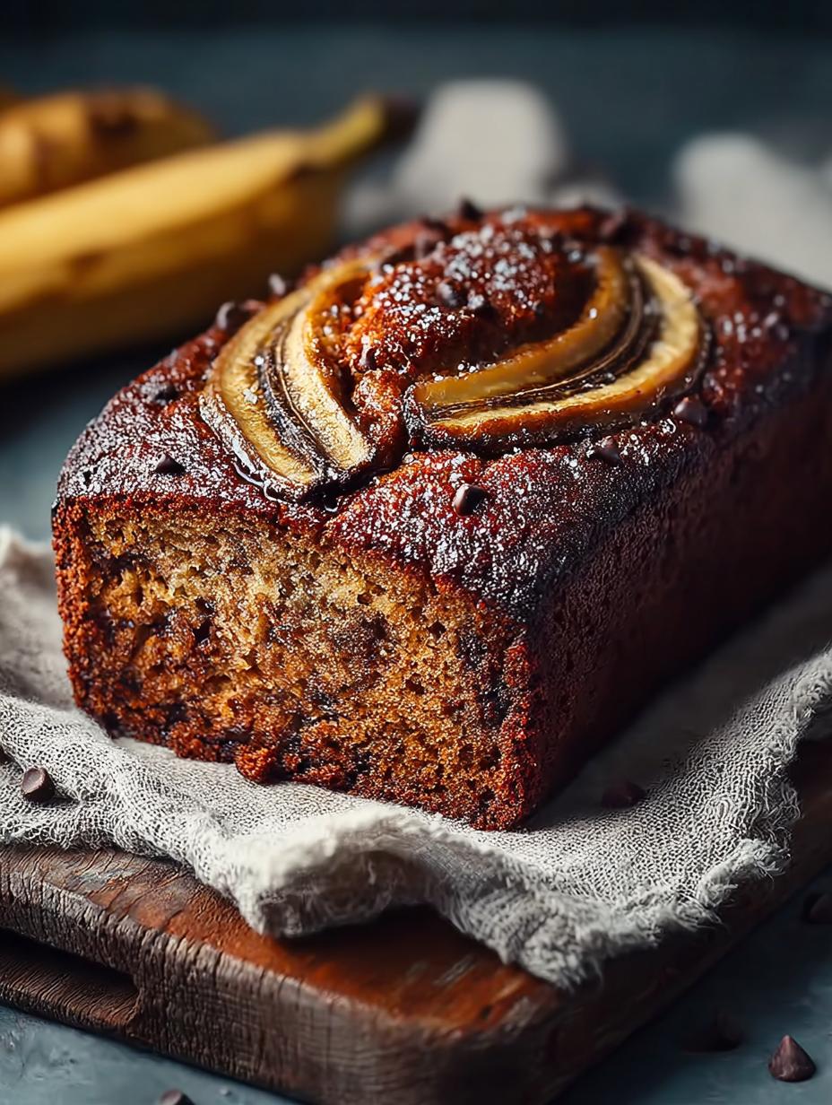 Heerlijk: 3 Fabelachtige Chocolate Caramelised Banana Bread Tips - Chocolate Caramelised Banana Bread - additional detail