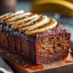 Chocolate Caramelised Banana Bread