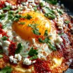 Crispy Feta Fried Eggs
