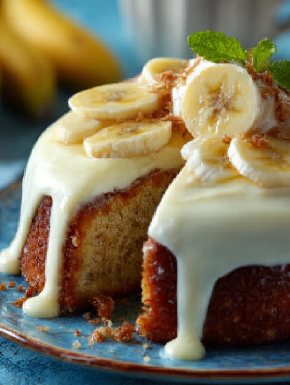 Diese Cremige Sanfte Bananentorte