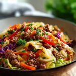 Healthy Ground Beef Cabbage