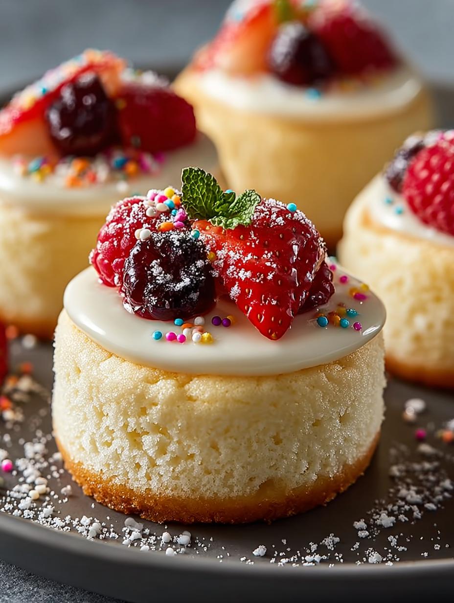 Japanese Mini Cotton Cheesecakes