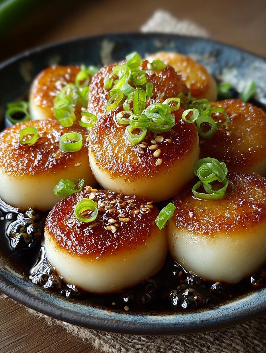 Pan Fried Japanese Potato