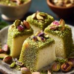 Pistazien Semolina Halva