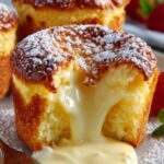 Quark Muffins Mit Vanillepudding