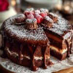 Valentines Nutella Cake