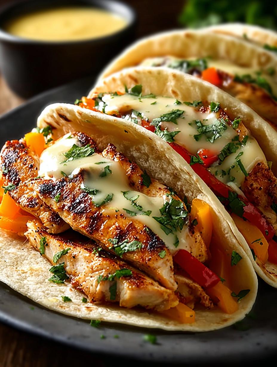 Zarte Hahnchen Tortillas Mit