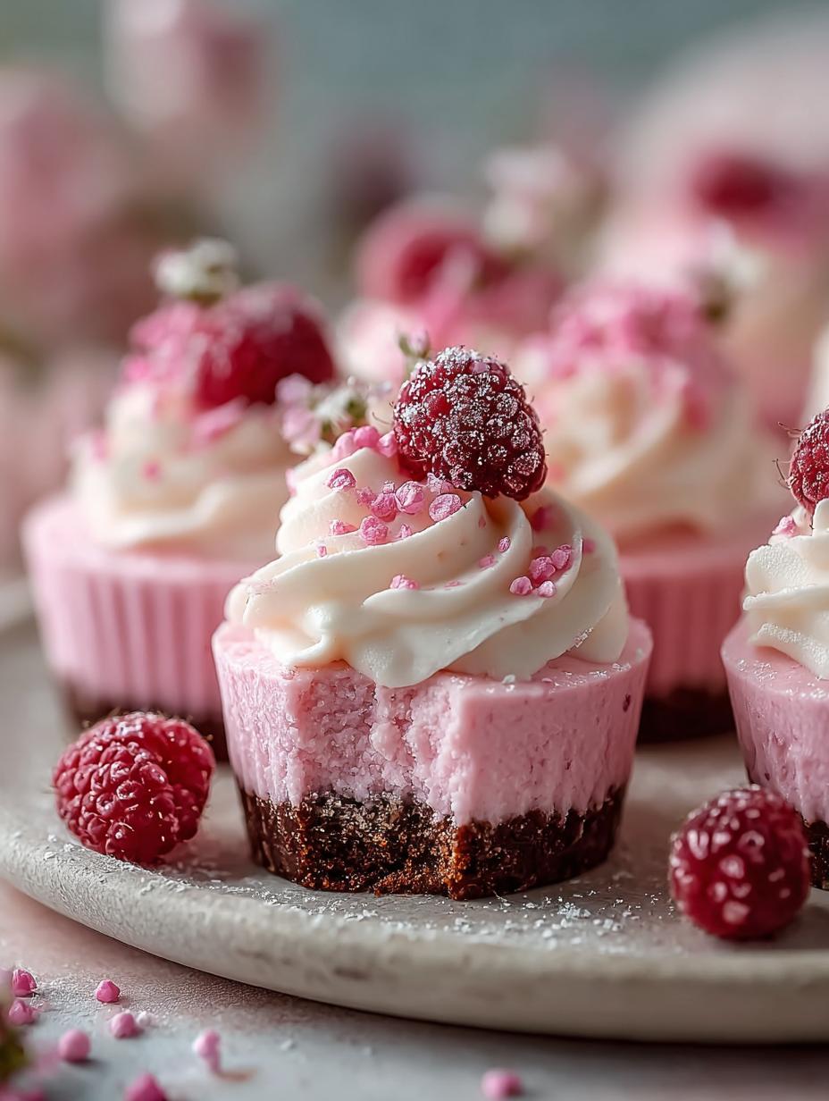 Verrukkelijke Bake Pink Velvet Cheesecake met een romige textuur en vrolijke roze kleur, perfect voor elke gelegenheid