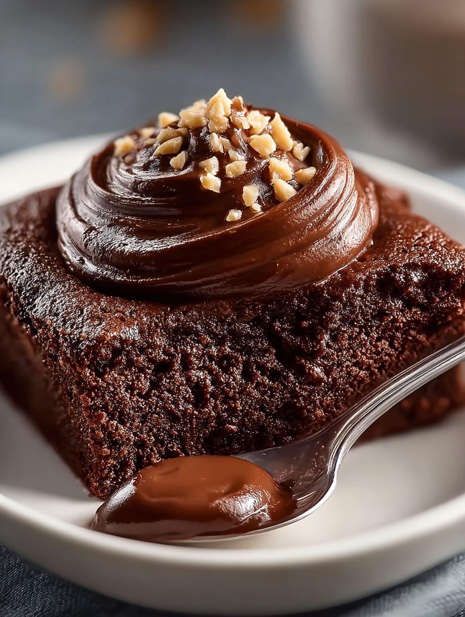 Brownie Teig Schokoladendip