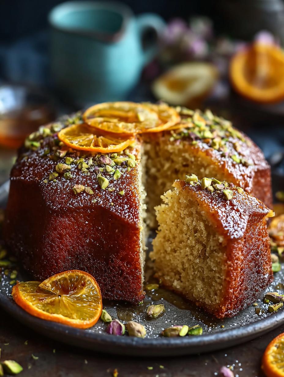 Cardamom Orange Pistachio Tea