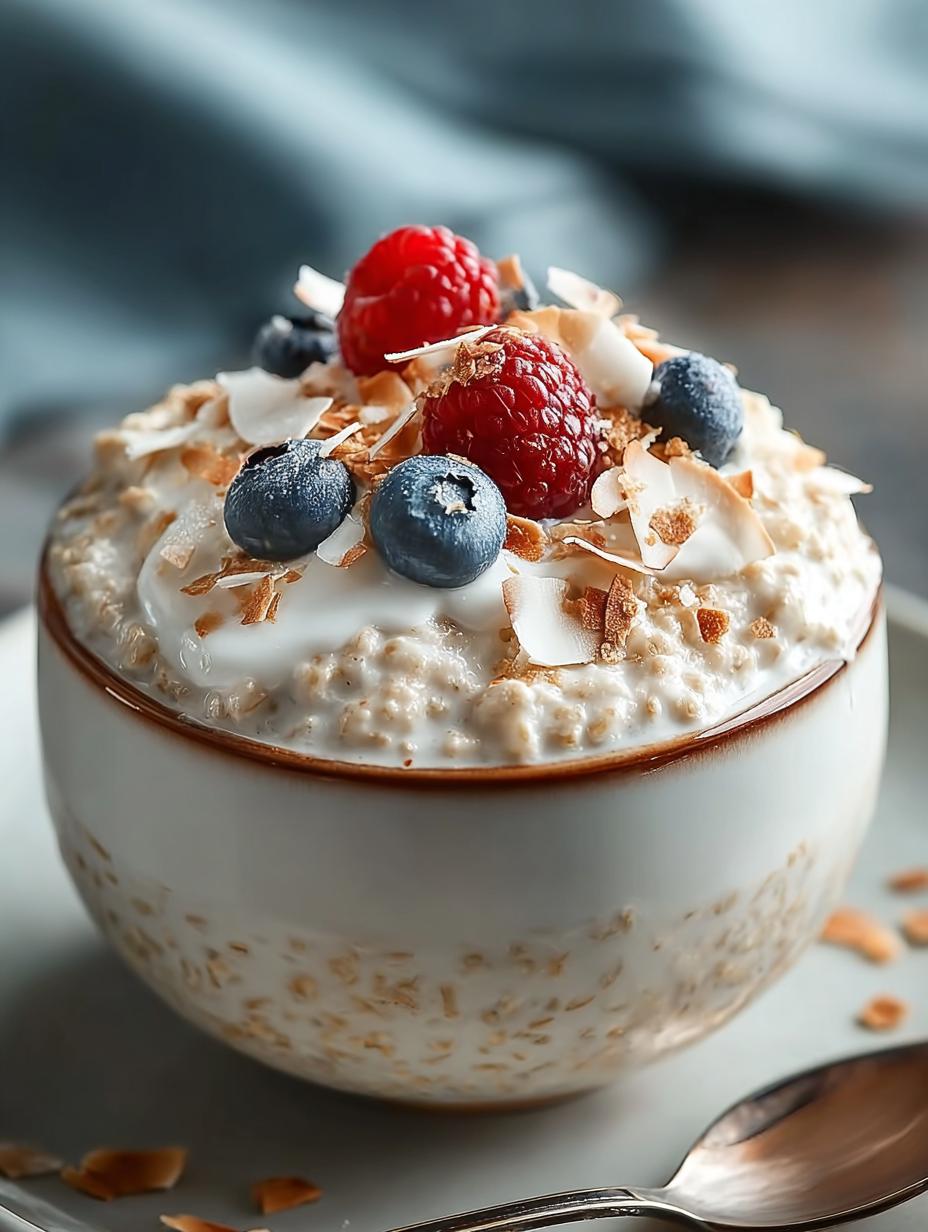 Coconut Cream Pie Overnight