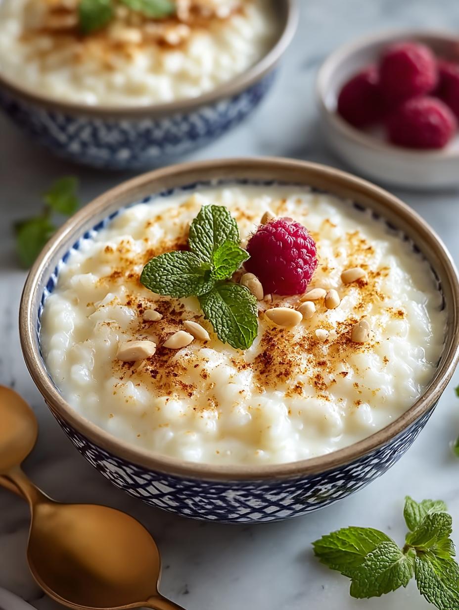Creamy Lebanese Rice Pudding