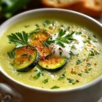 Cremige Zucchinisuppe Aus Dem