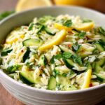 Cucumber Lemon Orzo Salad