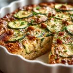 Erdnussbutter Zucchini Auflauf