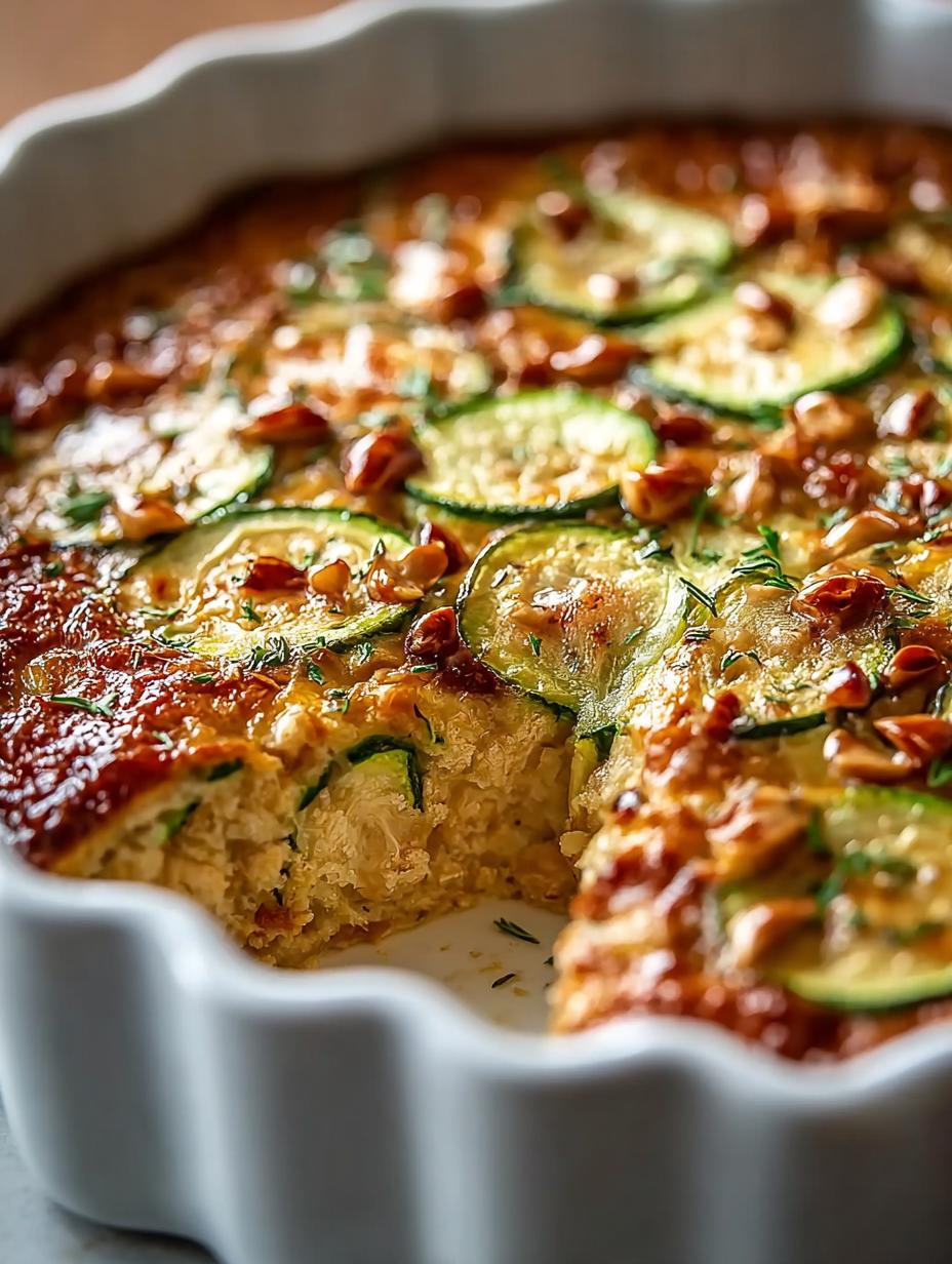 Heerlijke Erdnussbutter Zucchini Auflauf: 1 pan wonder - Erdnussbutter Zucchini Auflauf - additional detail