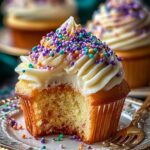 Festive King Cake Cupcakes