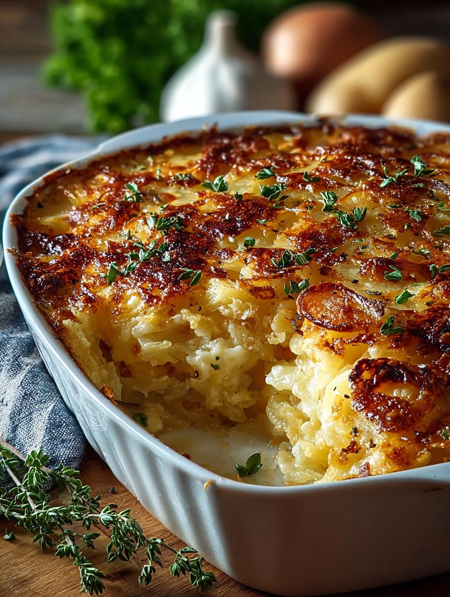 Hahnchen Kartoffelrosti Auflauf