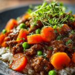 Herzhaftes Hackfleisch Mit Karotten