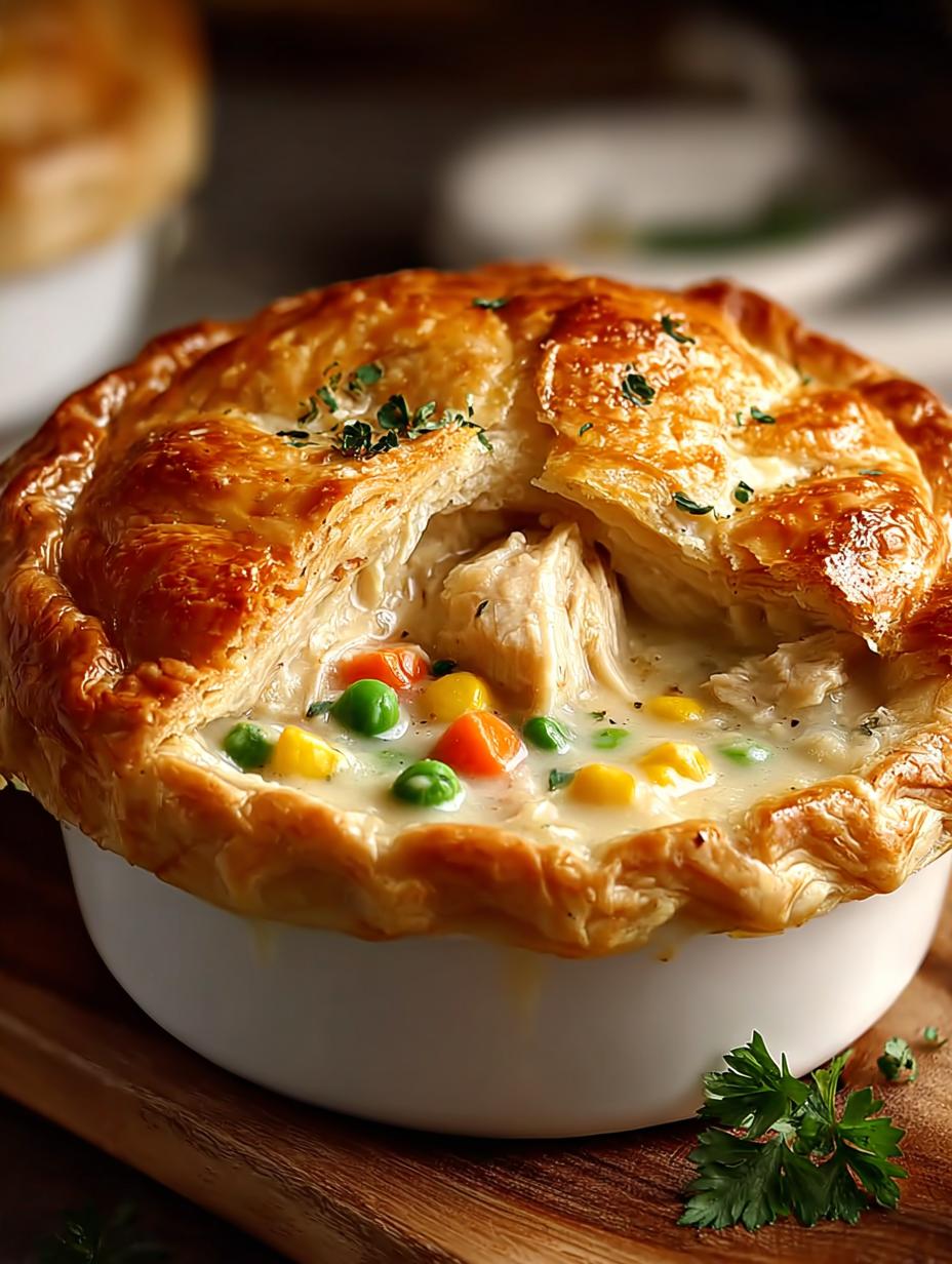 Huhnchen Pot Pie Aus