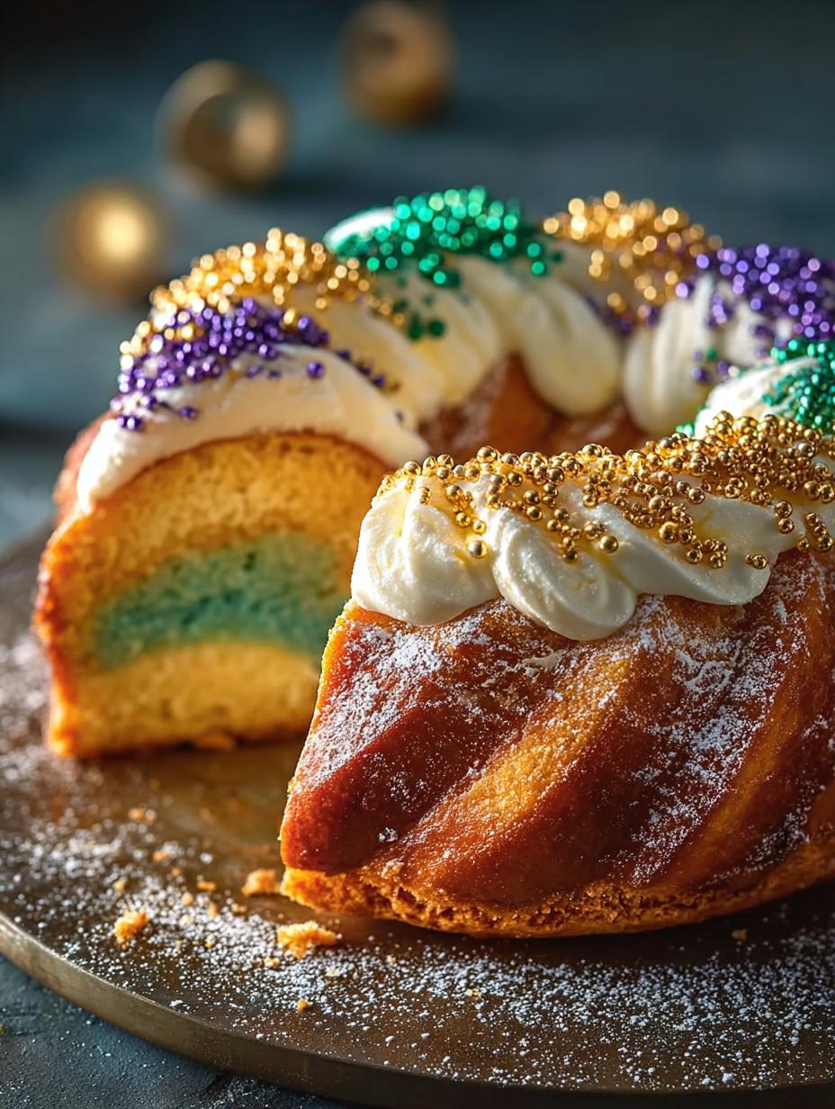 Hurricane King Cake