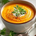 Karottencremesuppe
