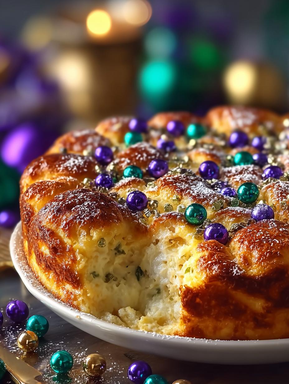 King Cake Bubble: Ultieme 20 Min. Feestelijke Pracht - King Cake Bubble - additional detail