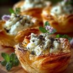 Knusprige Fetaschiffchen Aus Blaetterteig