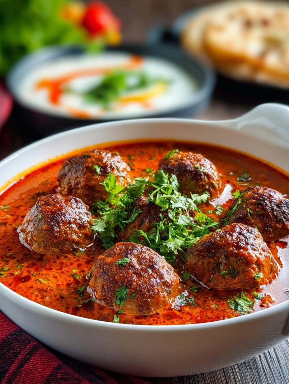 Verrukkelijke Kofta Curry: Het Ultieme Comfortvoedsel - Kofta Curry - additional detail