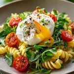 Lemon Burrata Pasta Salad