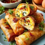 Loaded Breakfast Egg Rolls
