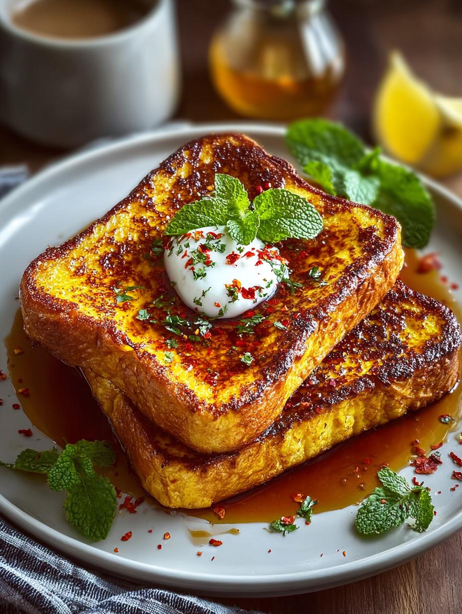 Masala French Toast with: 2 heerlijke smaken! 5 Heerlijke Masala French Toast met verse koriander en chili, perfect voor een Indiaas ontbijt