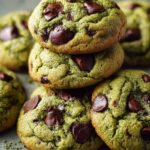 Matcha Chocolate Chip Cookies