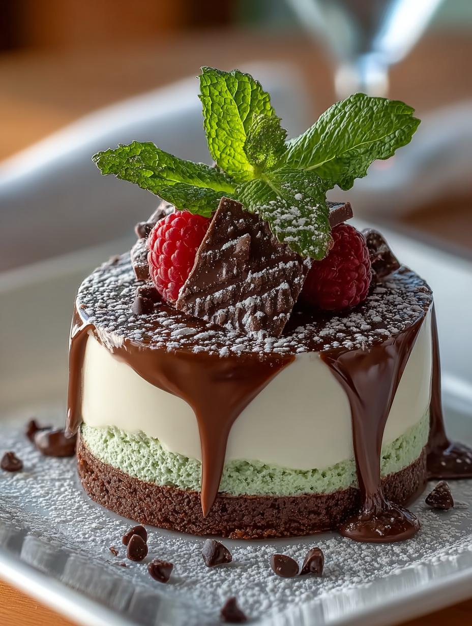 Minz Schokoladen Traum Dessert: 250 calorieën geluk - Minz Schokoladen Traum Dessert - additional detail