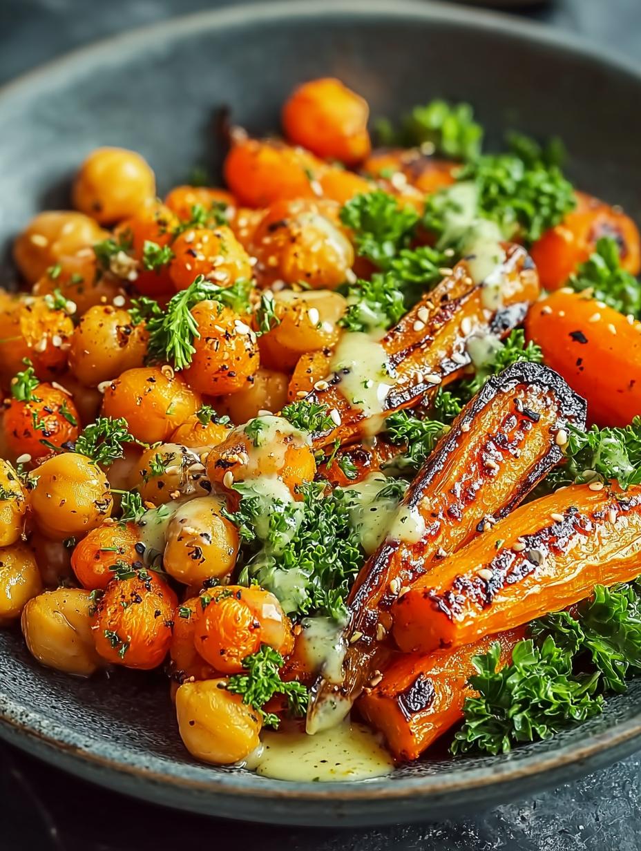 One Pan Roasted Carrot