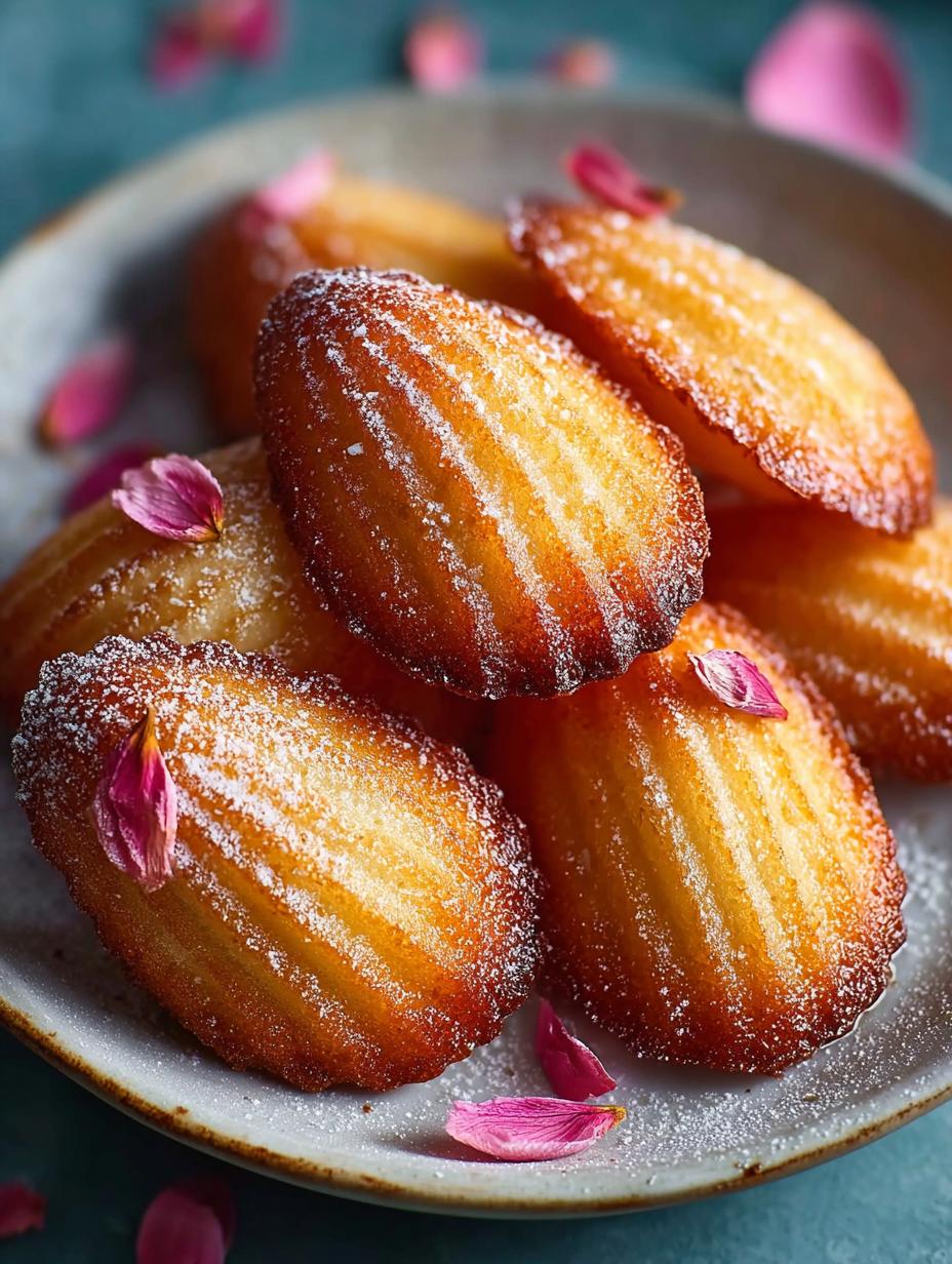 Rozen Madeleines: Onthul 10 magische Parijse geheimen - Rose Madeleines - versgebakken madeleines met rozenblaadjes