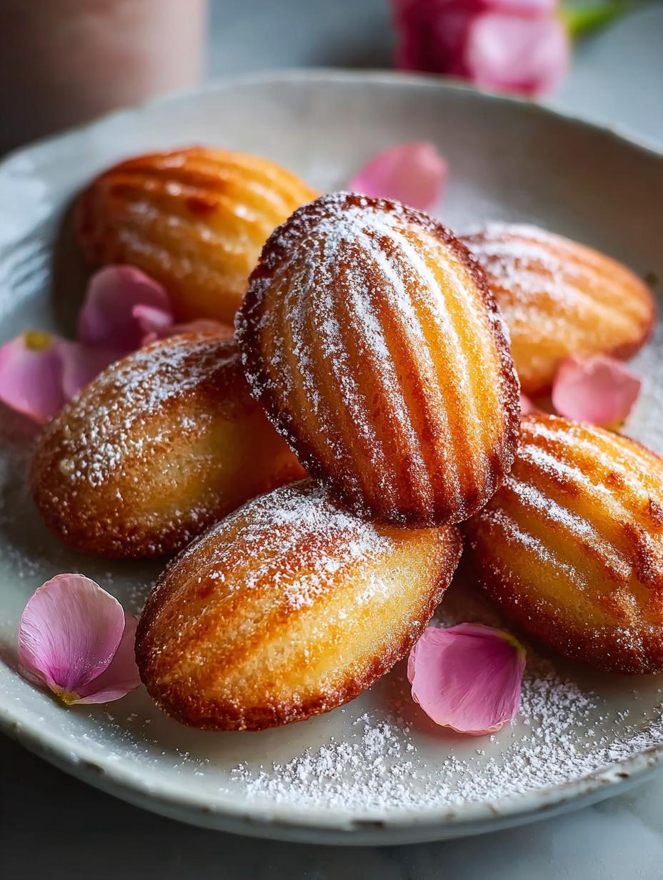Rose Madeleines