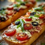 Schnelle Pizza Baguettes Aus