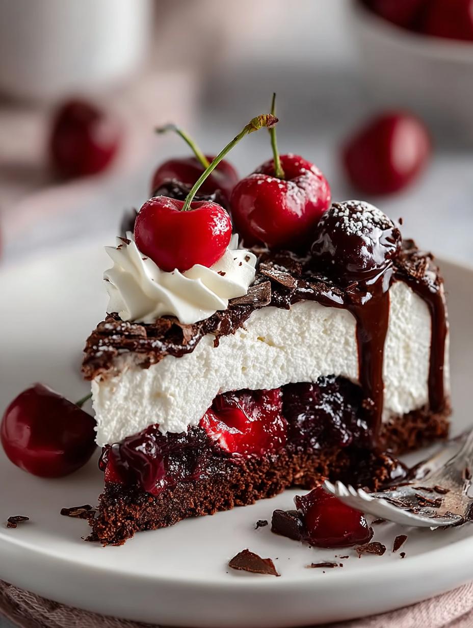 Schwarze Kirschen Eiscreme Kuchen: 1 Onweerstaanbaar recept - Schwarze Kirschen Eiscreme Kuchen - additional detail