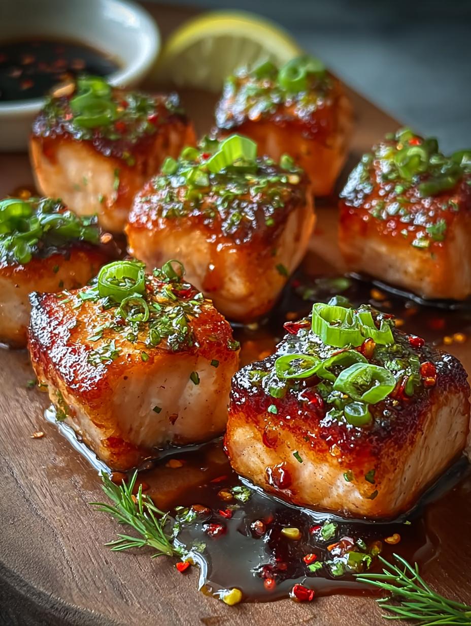 Spicy Sweet Hot Honey Zalm: 1 Schitterend diner! - Spicy Sweet Hot Honey - additional detail