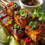 Sweet Chili Tofu Satay