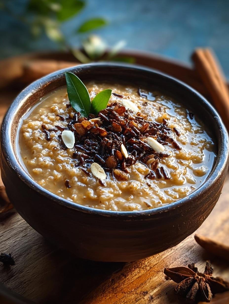Thiruvathirai Kali Sweet Porridge: 1 Heerlijk recept! 5 Heerlijke Thiruvathirai Kali Sweet Porridge in een kom, perfect voor een authentieke smaakervaring