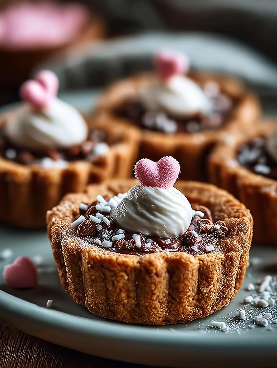 Onweerstaanbare Valentine Cookie Cups: 8 Minuten Bakken Feest - Valentine Cookie Cups - main visual representation
