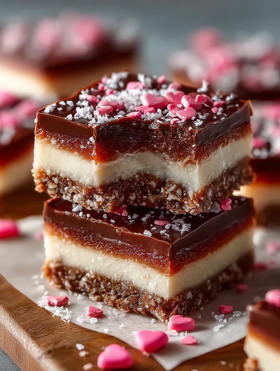 Valentine Millionaire Bars