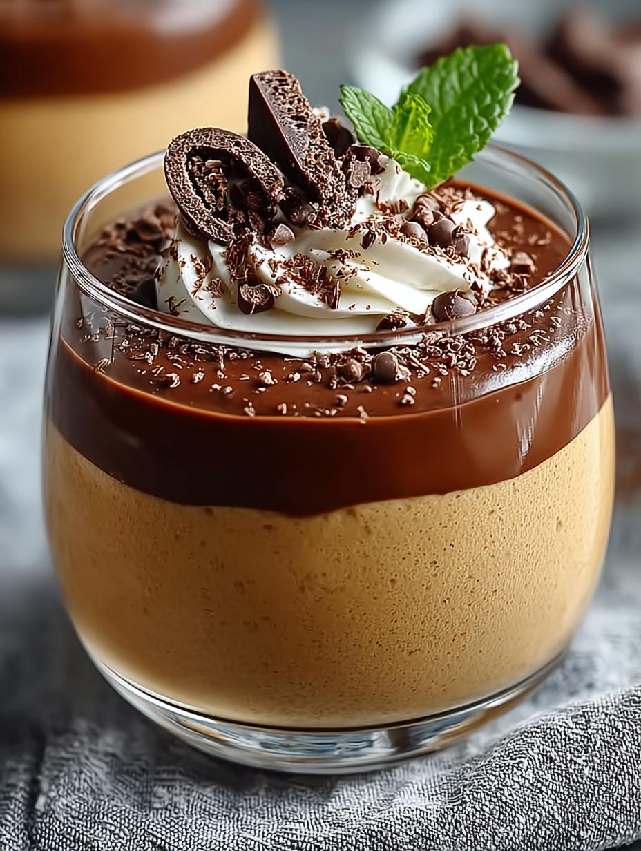 Veganer Erdnussbutter Mousse Mit: 4 hemelse happen - Veganer Erdnussbutter Mousse Mit - main visual representation